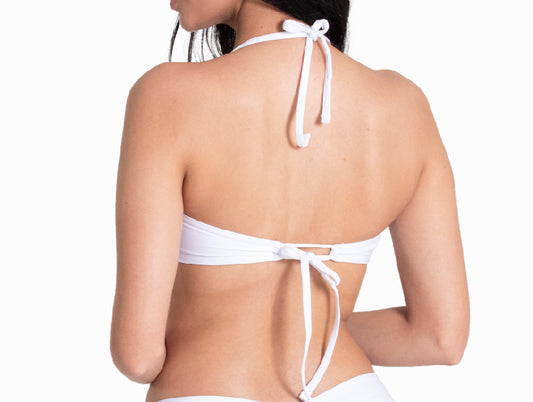 TOP STRAPLESS BLANCO