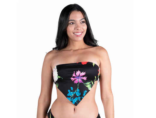 TOP STRAPLESS LAURA NEGRO