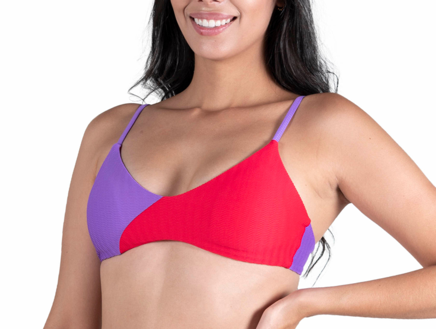 TOP ALE ROJO/MORADO