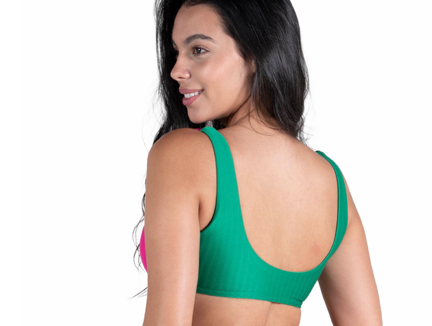 TOP LILY FUCSIA/VERDE