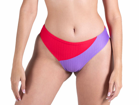 PANTY LILY ROJO/MORADO