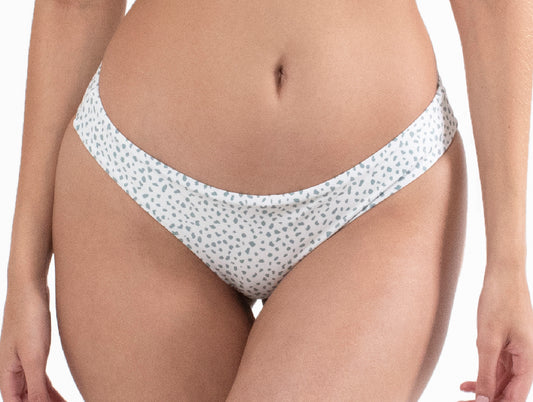 TANGA COMPLETA PUNTOS VERDES